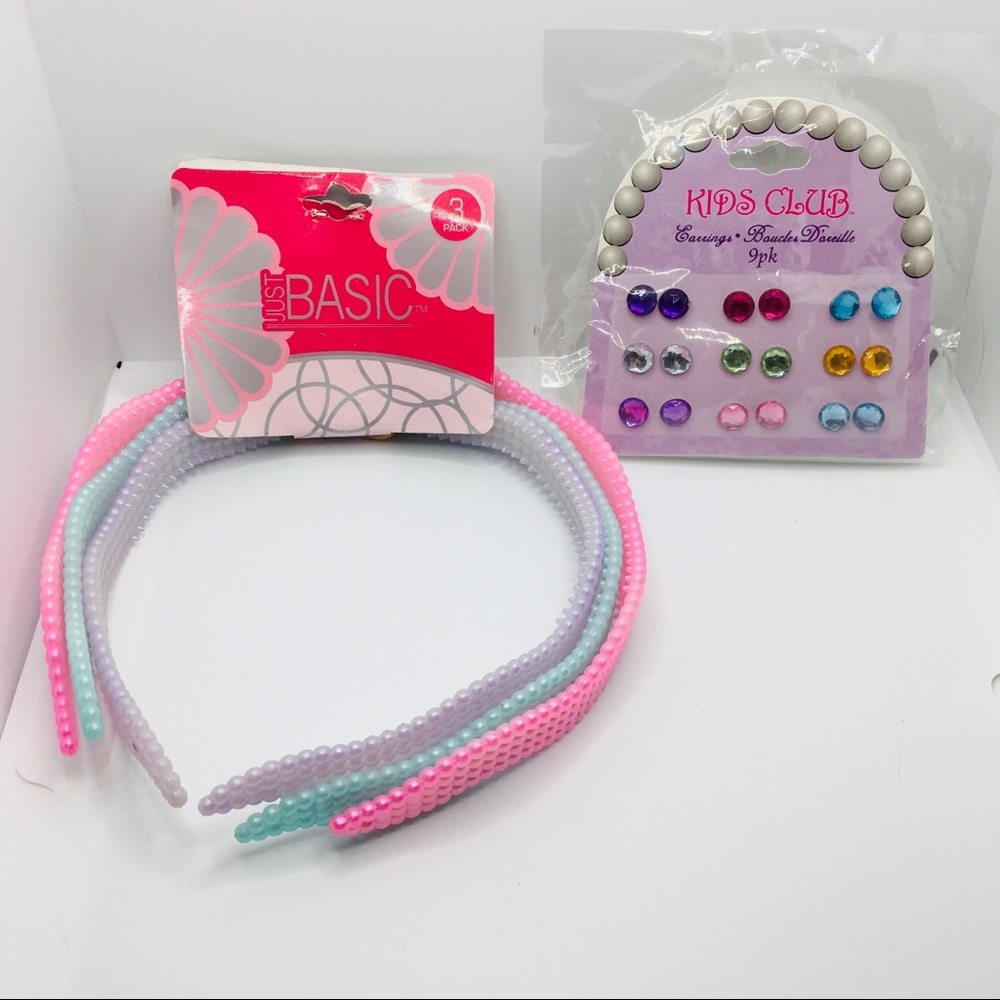 HEADBANDS & EARRINGS 12 pc. Total!!!